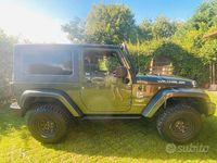 Usata Jeep Wrangler Sahara 177 CV (130 kW) 2008 Verde SUV