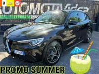 Usata Alfa Romeo Stelvio 190 CV (139 kW) 2020 Nero SUV
