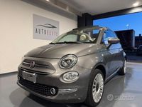 Usata Fiat 500C Lounge 69 CV (50 kW) 2018 Grigio scuro Cabrio