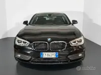 Usata BMW 116 Advantage 116 CV (85 kW) 2015 Nero Utilitaria
