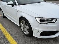 Usata Audi A3 S-Line 184 CV (135 kW) 2014 Bianco Berlina