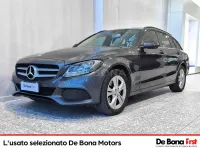 Usata Mercedes C200 Business 136 CV (100 kW) 2016 Grigio Station wagon
