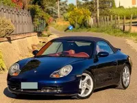 Usata Porsche 911 Carrera Cabriolet 320 CV (235 kW) 2001 Bluazzurro Cabrio