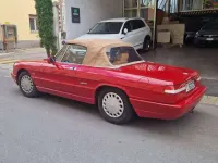 Usata Alfa Romeo Spider 106 CV (77 kW) 1993 Rosso Cabrio