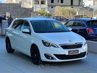Usata Peugeot 308 Allure 131 CV (96 kW) 2015 Bianco Berlina