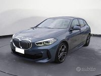 Usata BMW 120 M Sport 190 CV (139 kW) 2021 Storm bay metallizzato Utilitaria