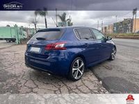 Usata Peugeot 308 GT-line 120 CV (88 kW) 2017 Blu Berlina