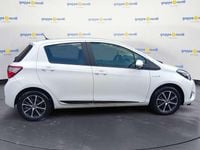 Usata Toyota Yaris Hybrid Active 101 CV (74 kW) 2018 Bianco Utilitaria