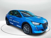Usata Peugeot e-208 Allure 56 kW (77 CV) 2023 Blu vertigo Utilitaria