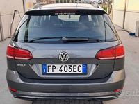 Usata VW Golf VII 115 CV (84 kW) 2018 Grigio Station wagon