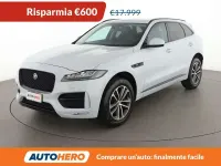 Usata Jaguar F-Pace R-Sport 241 CV (177 kW) 2017 Bianco SUV