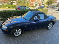 Usata Mazda MX5 110 CV (80 kW) 2003 Blu/azzurro Cabrio