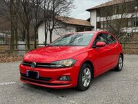 Usata VW Polo Comfortline 80 CV (58 kW) 2017 Rosso Berlina