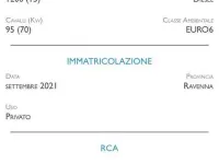 Usata Fiat 500L Cross 95 CV (69 kW) 2021 Nero Monovolume