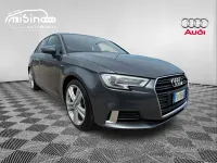 Usata Audi A3 S-Line 116 CV (85 kW) 2017 Grigio Berlina
