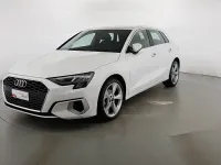 Usata Audi A3 Advanced 110 CV (80 kW) 2022 Bianco Berlina