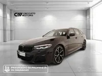Usata BMW 520 M Sport 190 CV (139 kW) 2022 Nero Station wagon
