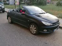Usata Peugeot 206 CC RC 109 CV (80 kW) 2006 Nero Cabrio