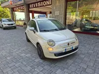 Usata Fiat 500 75 CV (55 kW) 2009 Bianco perlato Cabrio