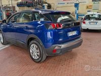 Usata Peugeot 3008 Allure 130 CV (95 kW) 2019 Blu Berlina