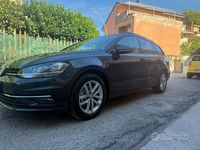 Usata VW Golf VII 115 CV (84 kW) 2019 Nero Station wagon