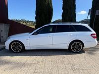 Usata Mercedes E250 204 CV (150 kW) 2014 Bianco Station wagon