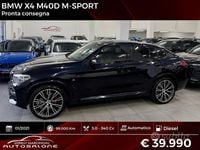 Usata BMW X4 M Sport 340 CV (250 kW) 2021 Blu SUV
