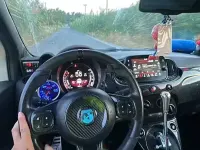 Usata Abarth 500 135 CV (99 kW) 2015 Bianco Utilitaria