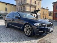 Usata BMW 520 Luxury Line 190 CV (139 kW) 2018 Blu Station wagon