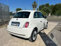 Usata Fiat 500 75 CV (55 kW) 2008 Bianco Berlina