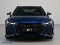 Usata Audi RS6 Ambiente 600 CV (441 kW) 2023 Blu Station wagon
