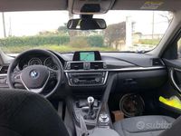 Usata BMW 316 Luxury Line 116 CV (85 kW) 2014 Nero Berlina