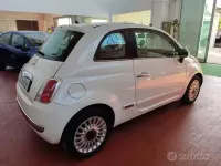 Usata Fiat 500 Lounge 69 CV (50 kW) 2010 Bianco Berlina