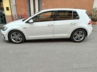 Usata VW Golf VII R-line 115 CV (84 kW) 2019 Bianco Berlina