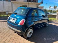 Usata Fiat 500 Lounge 95 CV (69 kW) 2014 Blu Berlina