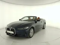 Usata BMW 420 Sport Line 190 CV (139 kW) 2022 Blu Cabrio