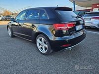 Usata Audi A3 S-Line 110 CV (80 kW) 2018 Nero Berlina