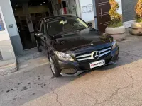 Usata Mercedes C200 116 CV (85 kW) 2016 Nero Station wagon