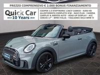 Usata Mini John Cooper Works Cabriolet 136 CV (100 kW) 2021 Moonwalk grey metalic Cabrio