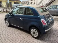 Usata Fiat 500 95 CV (69 kW) 2014 Bluazzurro Cabrio