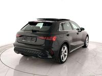 Nuova Audi A3 S-Line 150 CV (110 kW) 2025 Nero mythos metal. Berlina