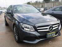 Usata Mercedes C180 Business 116 CV (85 kW) 2016 Grigio Berlina