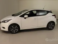 Usata Nissan Micra Acenta 71 CV (52 kW) 2017 Bianco Utilitaria