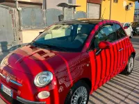 Usata Fiat 500 Lounge 69 CV (50 kW) 2010 Rosso Berlina