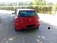 Usata VW Golf VI GTI 210 CV (154 kW) 2009 Rosso Utilitaria