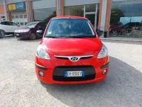 Usata Hyundai i10 Style 63 CV (46 kW) 2009 Rosso Utilitaria