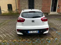 Usata Kia Rio 75 CV (55 kW) 2016 Bianco Utilitaria