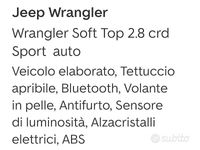 Usata Jeep Wrangler 2008 Nero SUV