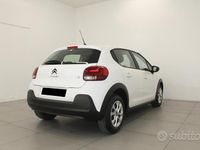 Usata Citroën C3 Feel 83 CV (61 kW) 2019 Bianco Utilitaria