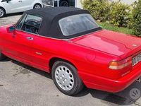 Usata Alfa Romeo Spider 116 CV (85 kW) 1992 Rosso Cabrio